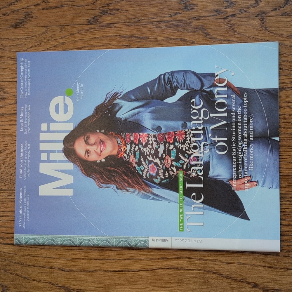 Millie Magazine Winter 2022 The "We Need To Talk" Issue The Language Of Money